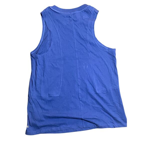 NWT VRST Retro Muscle Tank Mens Size XS Blue - Picture 2 of 2